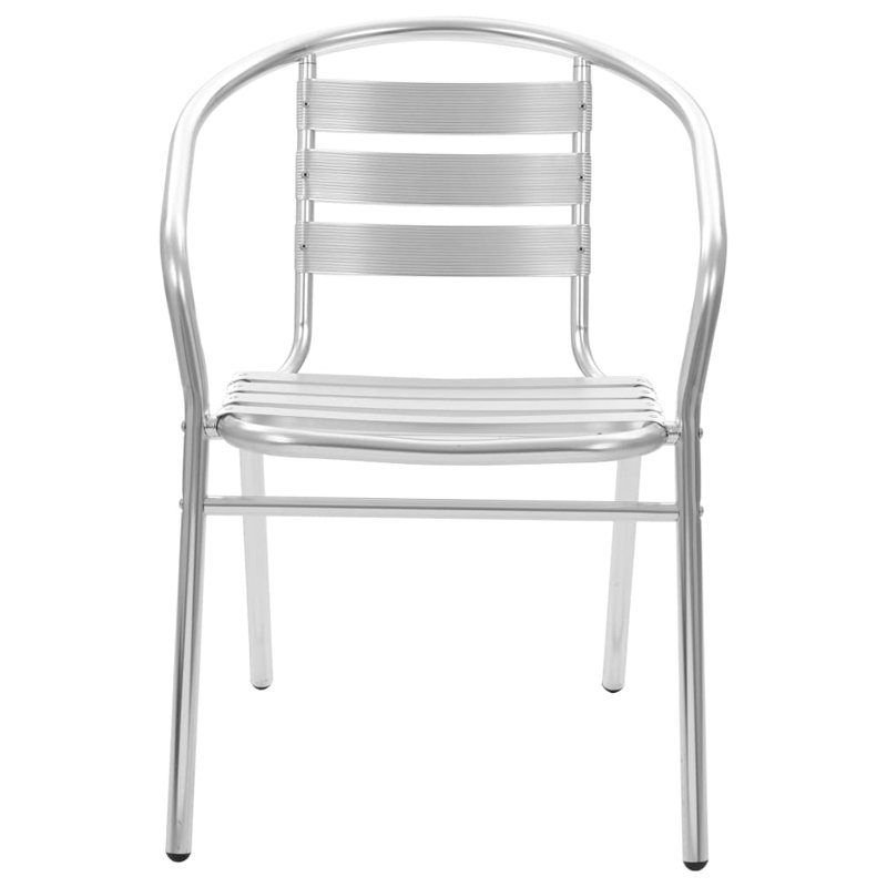 Chaise d'appoint empilable en teck