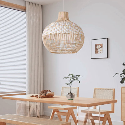 Berklin 1 - Light Natural Dome Pendant