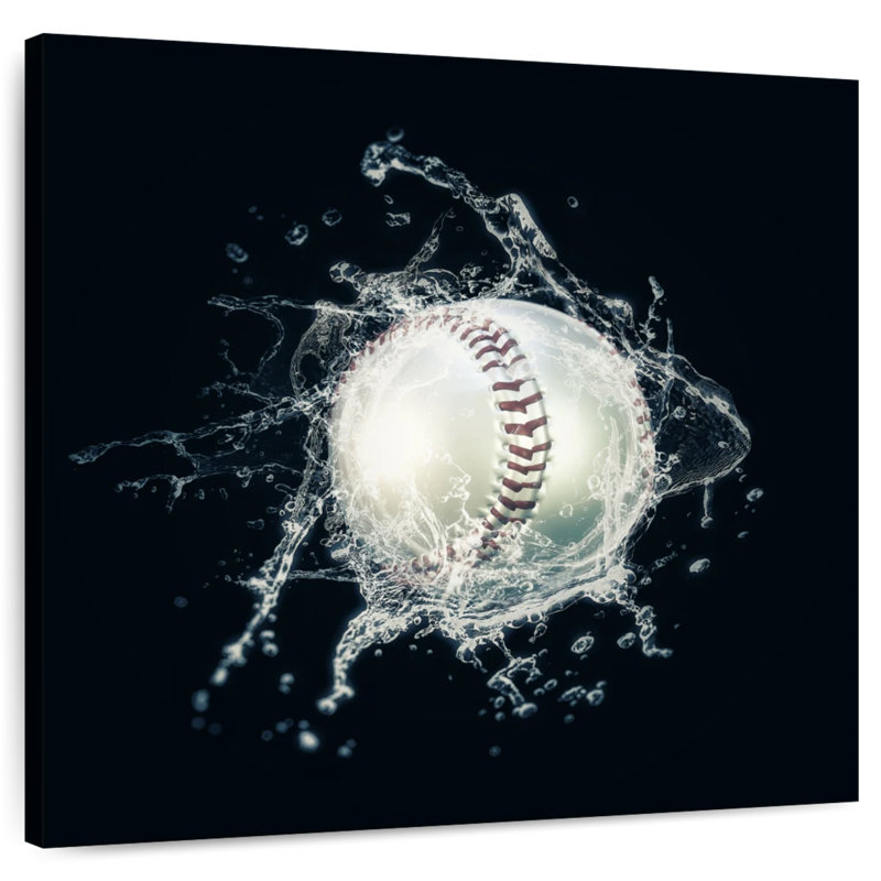 Sireci Baseball Splash, 20" H x 20" W