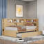 Lit de jour simple en bois-2137973426