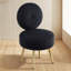 Chaise de coiffeuse avec tabouret d'appoint Noehly-1957213446