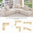 Boneless Oversized Modular L Shaped Sectional Sofa