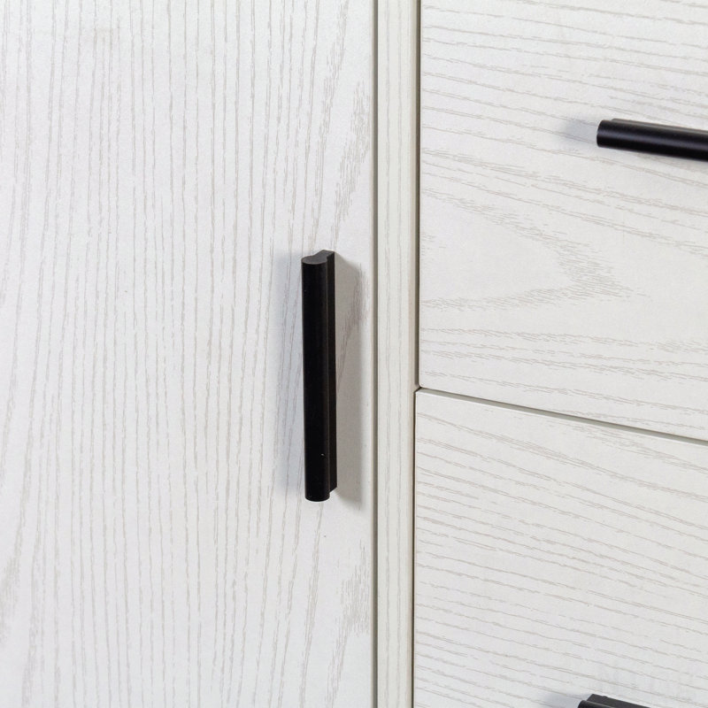 Étagère moderne en bois avec 9 casiers, panneau perforé et tiroir, parfaite pour le salon, la cuisine et la salle à manger