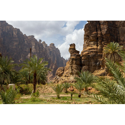 Wadi Al Disah par - Photographie de toile tendue