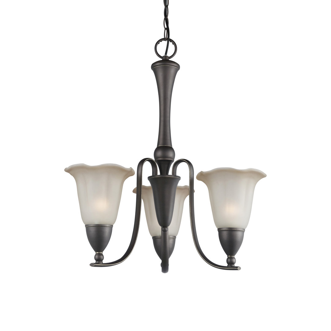 Kingston 3 - Light Classic / Traditional Chandelier Woodbridge Lighting