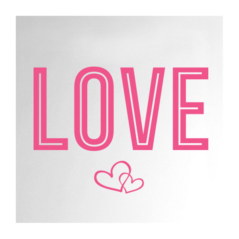 Wall Decal, Pink