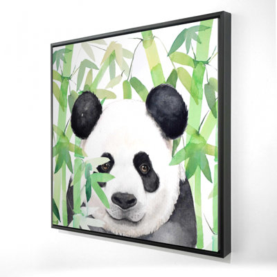 " Hidden Panda In Bamboo "