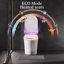 Toilette Smart Bidet avec couvercle à ouverture automatique, pare-bulles, prélavage, siège antibactérien chauffant, eau chaude instantanée, séchoir à air chaud, chasse automatique, lumière ambiante à DEL et télécommande