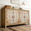 Armoire d'appoint 60 "en bois avec 4 portes