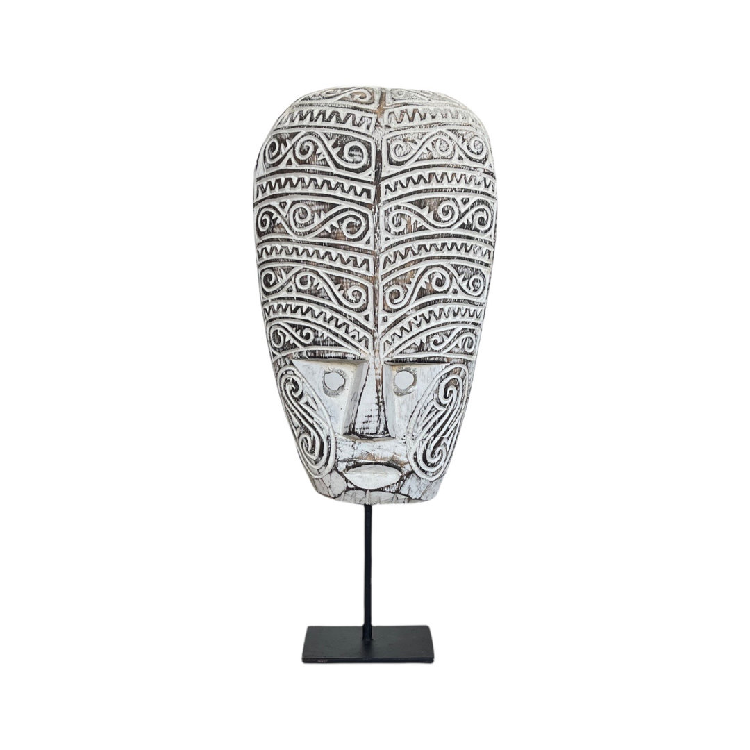 Skulptur Gerling Atelari Timor Wooden Mask