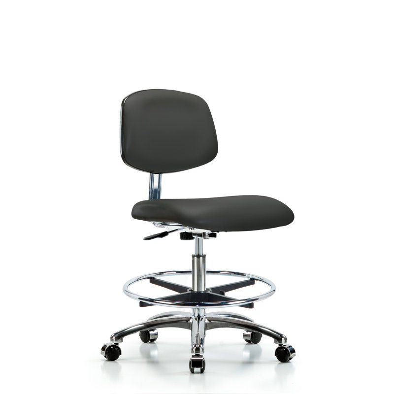 Chaise de dessin Yareli, Roulettes, Anthracite