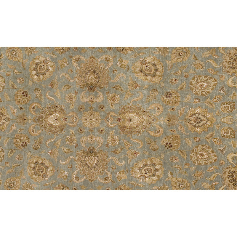 Dharma Oriental Area Rug in Light Blue/Ivory, Rectangle 10' x 14'