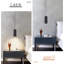 1 - Light Matte Black Cylinder Pendant