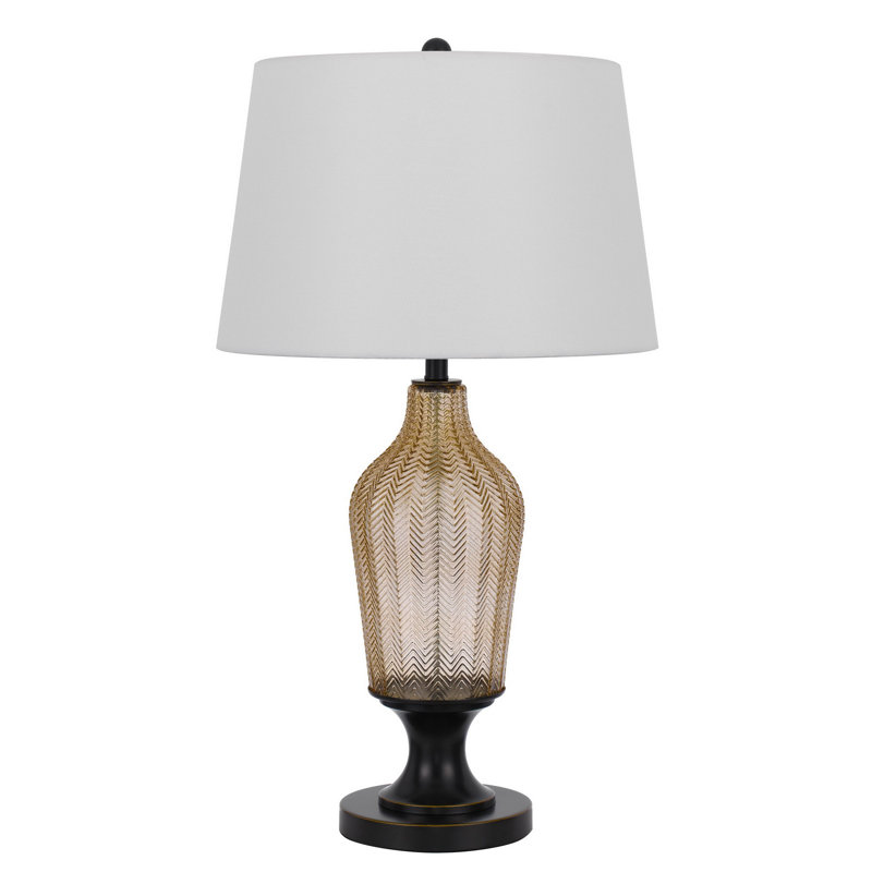 Lampe de table en verre Rutherfurd