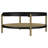 Cirilla Round Coffee Table With Storage Shelf Black-111468317