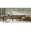 4-Piece Lioni Leather Power Motion Sectional