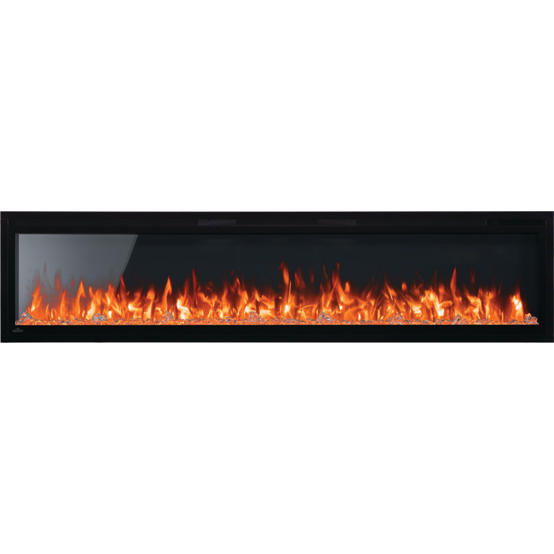Napoleon Entice Plus Wall Hanging Electric Fireplace - Five Sizes Available, 72" Wide