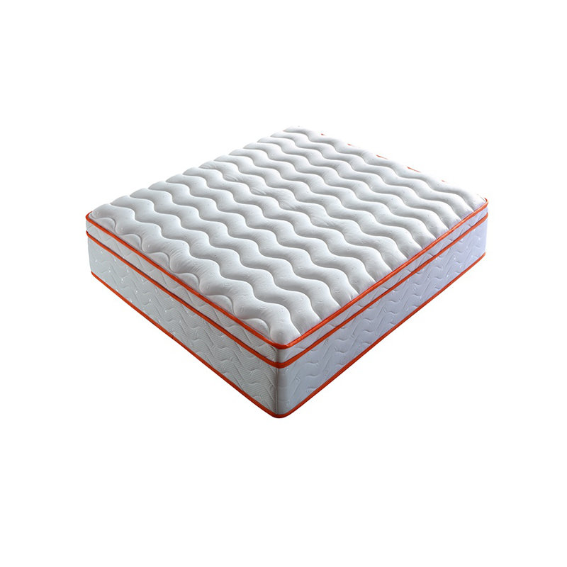 Très grand matelas hybride de 12 pouces avec plateau Euro, sensation de fermeté moyenne, mousse certifiée CertiPUR-US et ressorts ensachés