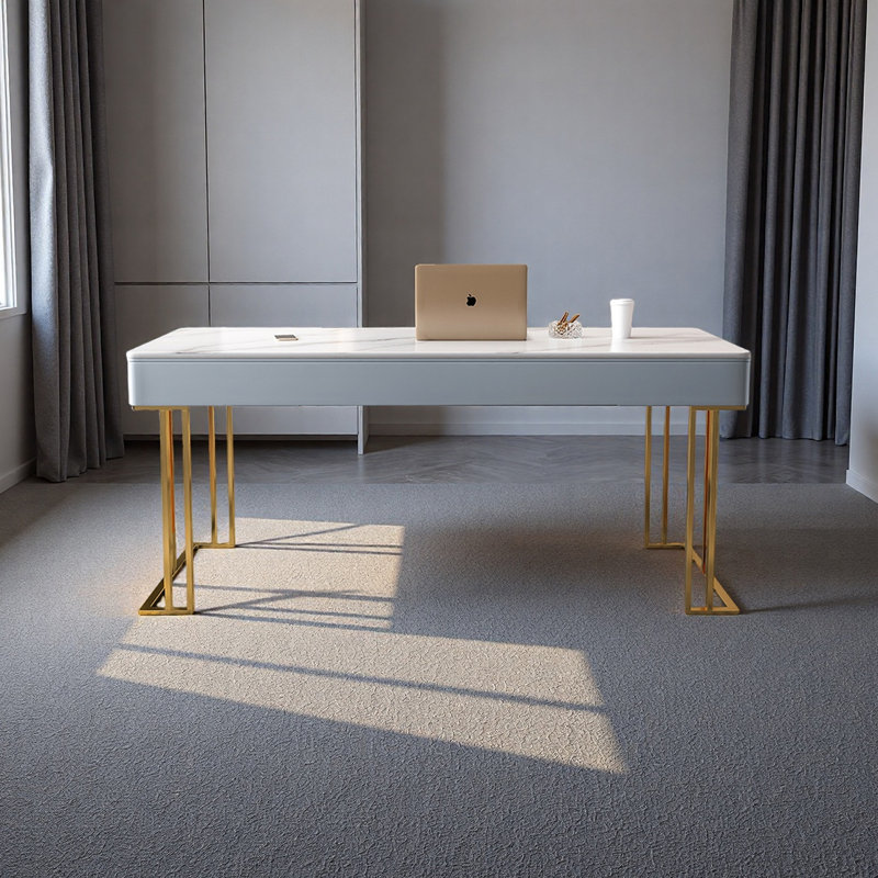 Bureau exquis et unique, H 29,52 po x l 62,99 po x P 23,62 po
