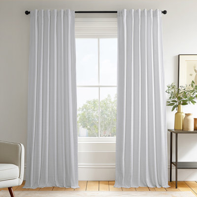 Hartley Ravello Burnout Velvet Curtain