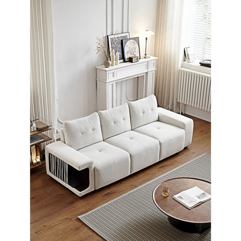 3 Seater Sofa Couch, Modern Couch, Cat Nest Sof With Waterproof And Cat Scratch Resistant Fabric