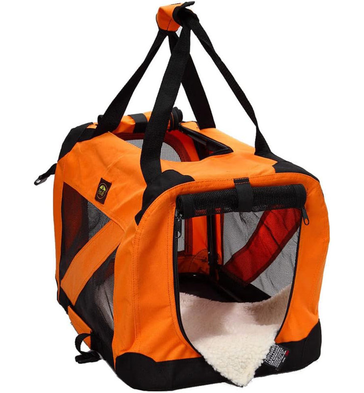 Caisse pour animaux Pet View, Orange, H 24,8 po x l 24,8 po x P 35,8 po