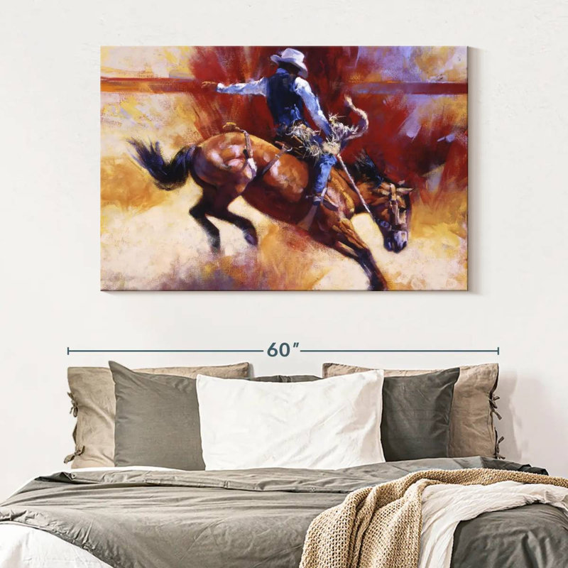 Sireci Yeehaw, 34" H x 51" W