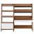 Walnut/White