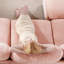 Canapé-lit 74 po avec accoudoirs rembourrés et coussinés en chenille 74 po-1784466067-1809503752