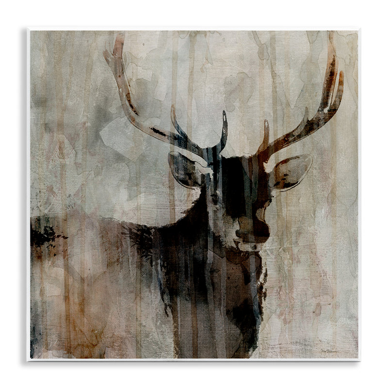 «Rustic Elk Mirage», art par Carol Robinson