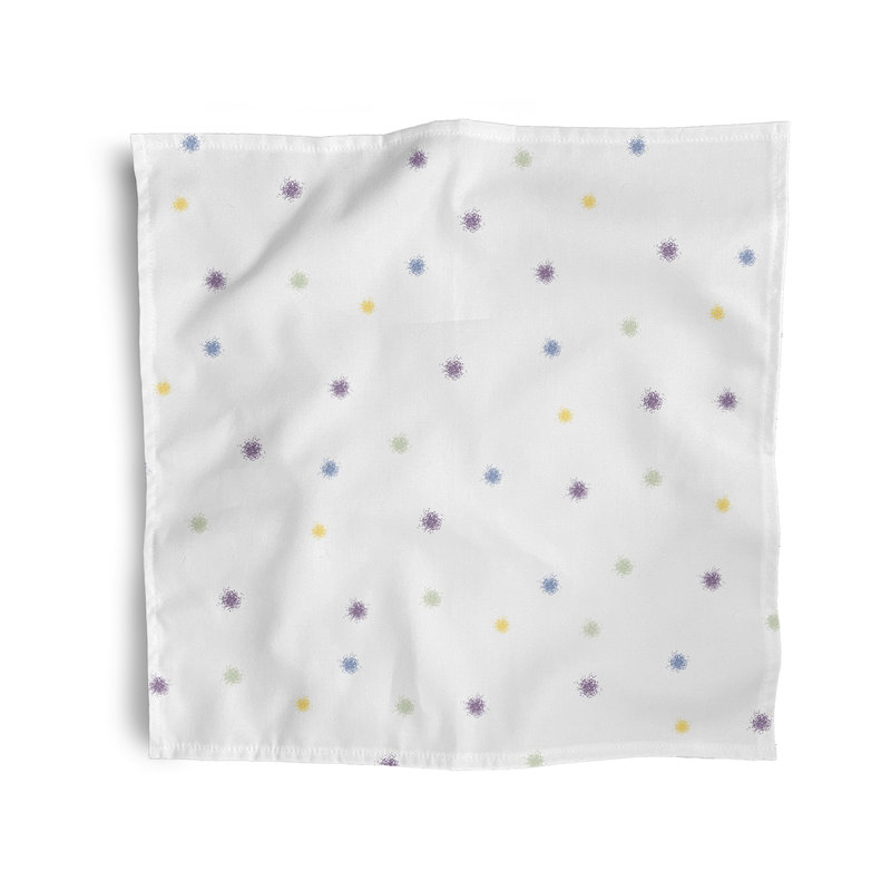 Lasiah Veggie Dots Napkins, Purple