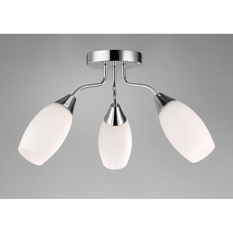 Comer 3 - Light Shaded Chandelier