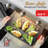 Baking Sheet Set, 3-Piece Cookie Sheet Set With Silicone Handles, Steel Baking Pans Set, Durable Baking Sheets For Oven, BPA Free Cookie Sheets For Baking Nonstick Set, Sheet Pan