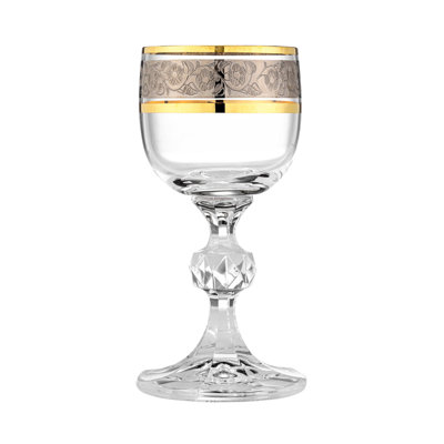 Ensemble de verres à pied en verre 6 pièces Rosdorf Park Kathrien