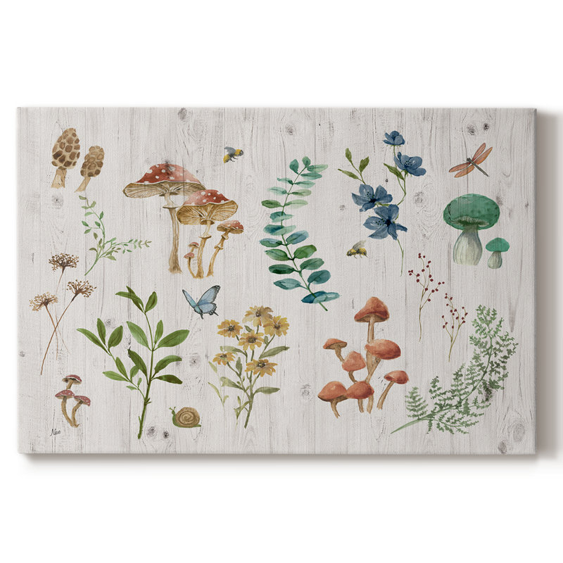 Woodland Treasures -Gallery Wrapped Cavas, 12X18