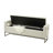 Anavaeh Minimalist 59'' Wide Upholstered Flip Top Storage Bench