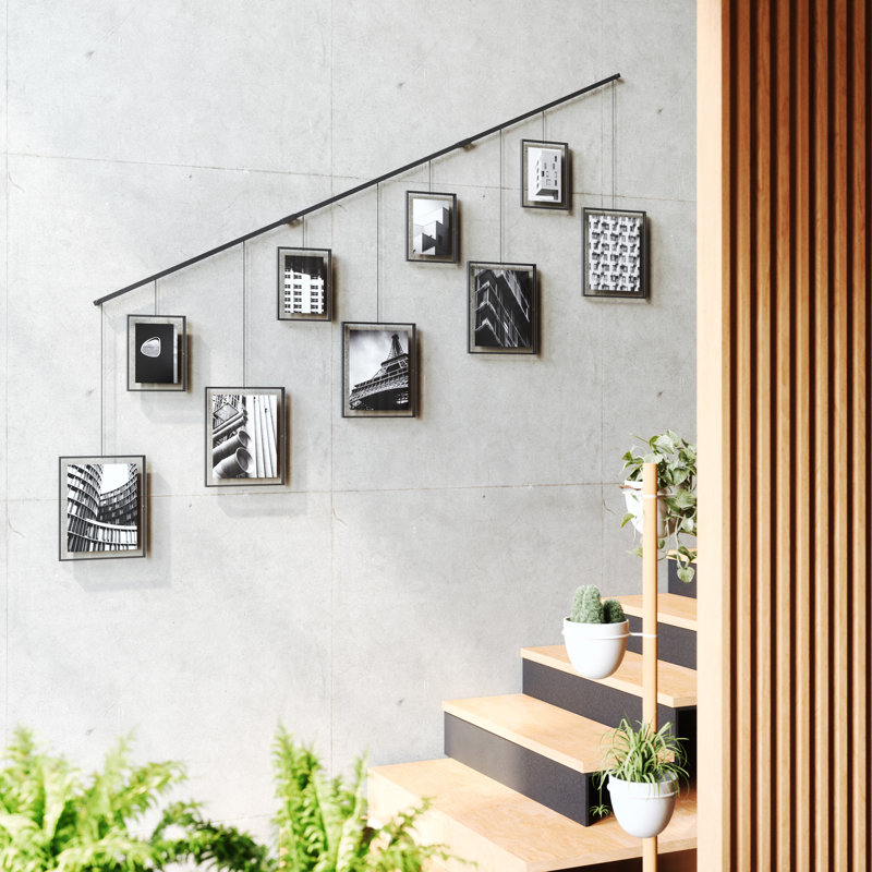 Exhibit Metal Picture Frame, Black