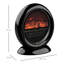 Plastic Electric Tabletop Fireplace with Flame Guard