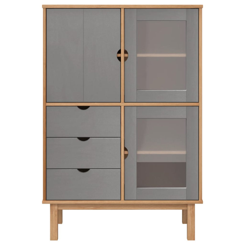 Javeed 33.5'' Sideboard, Brown/Gray