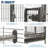 Vincent 61'' Steel Play Top Floor Bird Cage with Wheels