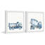 Saltash 2 Piece Wrapped Canvas Print-2092344234