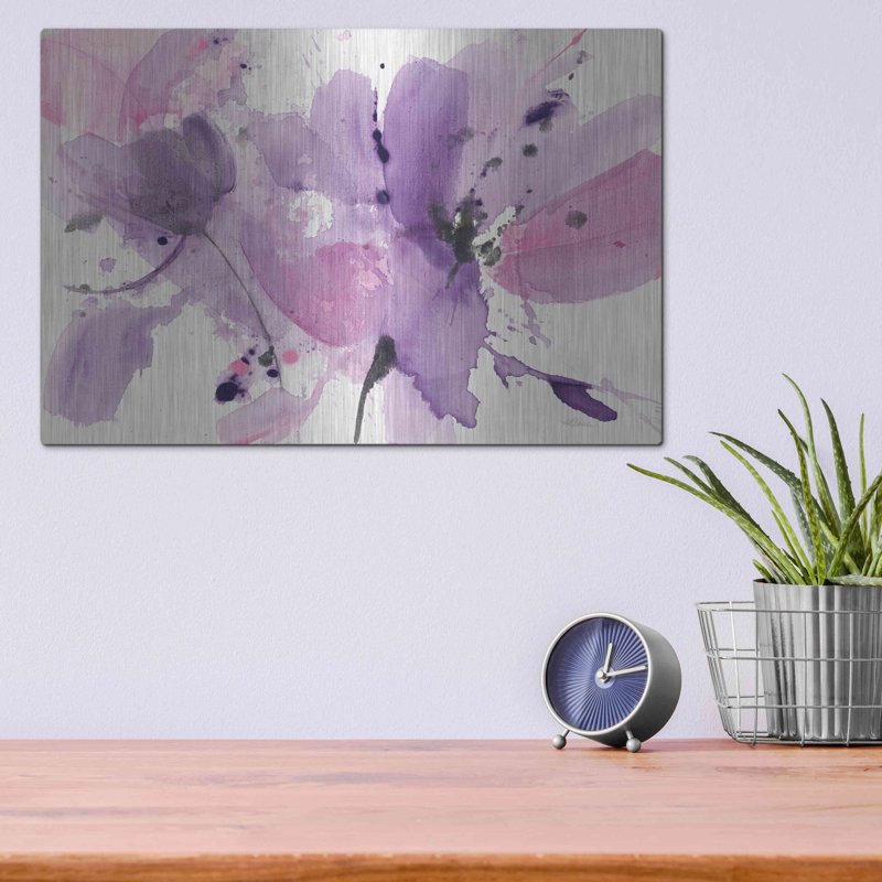 «Vibrant» par Albena Hristova - impression sans cadre sur métal, H 12 po x l 16 po x P 0,13 po