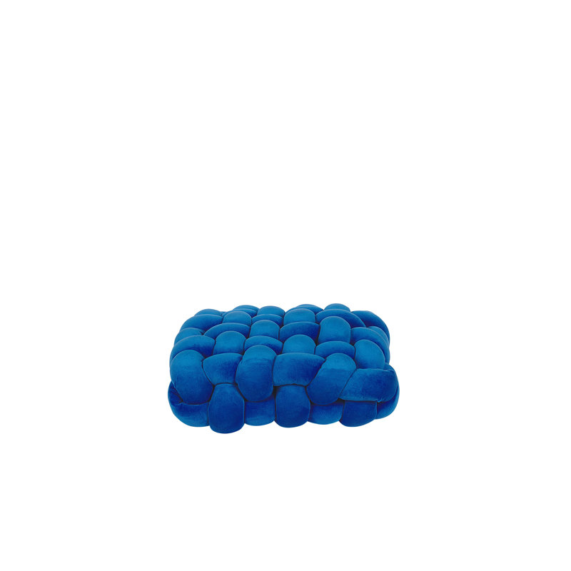 Bretenieres Square Cushion, Blue