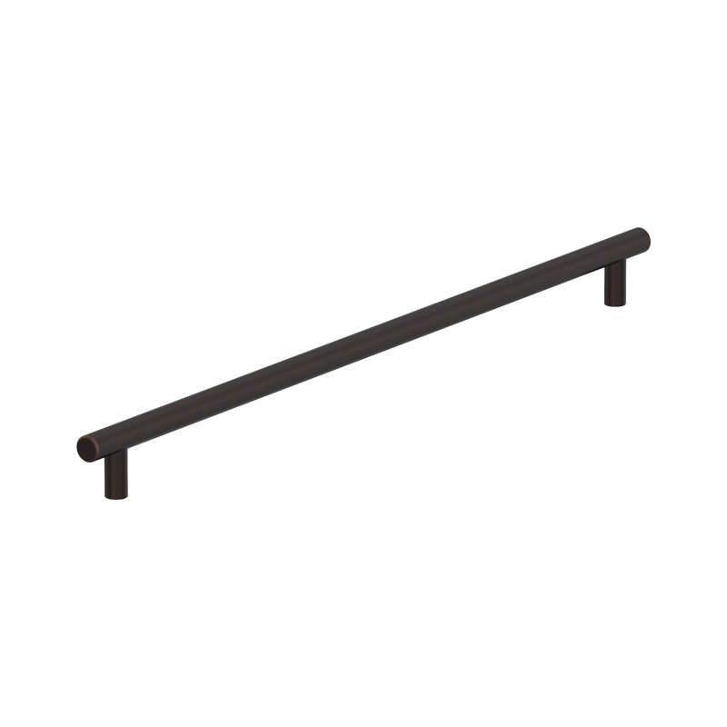 Poignées de barre centre à centre, Bronze frotté à l'huile, 18 7/8", 1