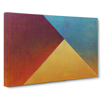 Halftone Vol.1 Abstract - Wrapped Canvas