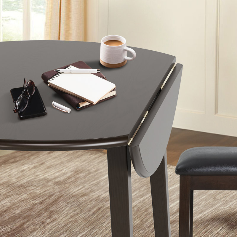 3 - Piece Dining Set, Dark Brown