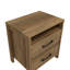 Chivonne 2 Drawer Bedside Table-525057220
