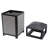 Metal Open Kitchen Trash Can-92560205