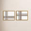 Untitled: Intersections, Set Of 2 Horizontal By Beth James - Framed Wall Art-90448245-90448139