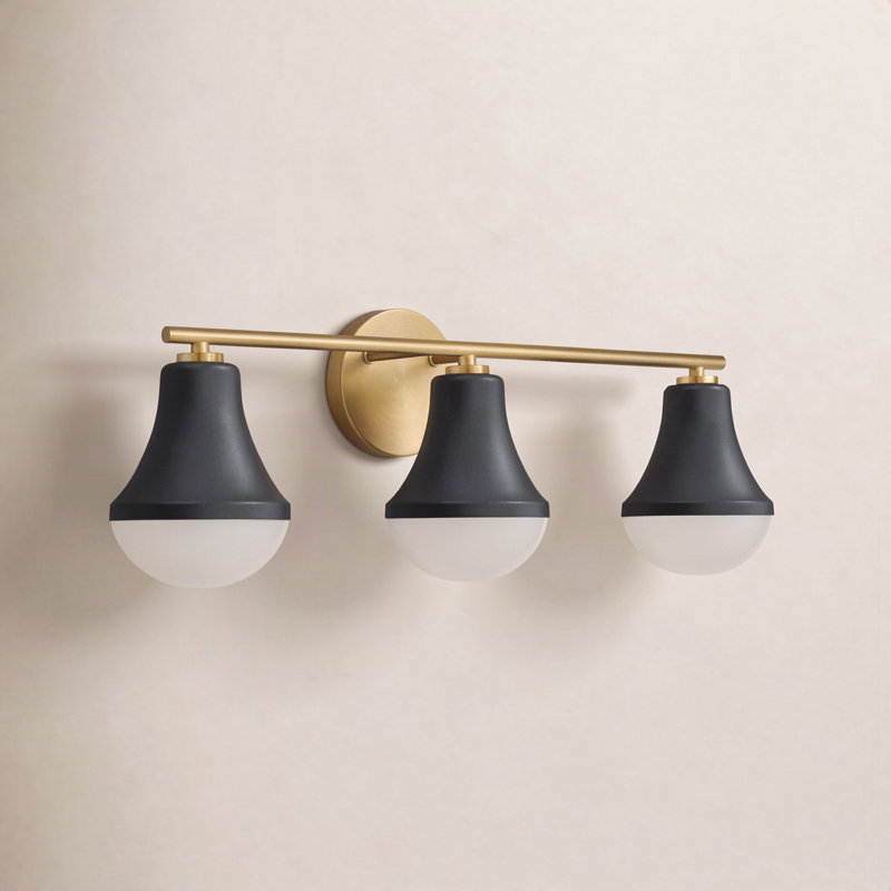 Celica 3 - Light Dimmable Vanity Light, Black